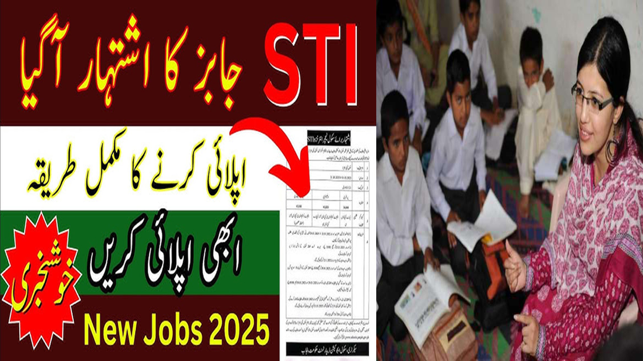 School Teacher Interns (STIs) Program Jobs 2025 in Punjab Government Schools