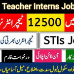 School Teaching Interns (STI) Jobs 2025 in Govt Schools of Punjab Apply Online