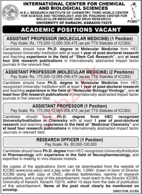 Latest University of Karachi Jobs 2025 – Apply Now